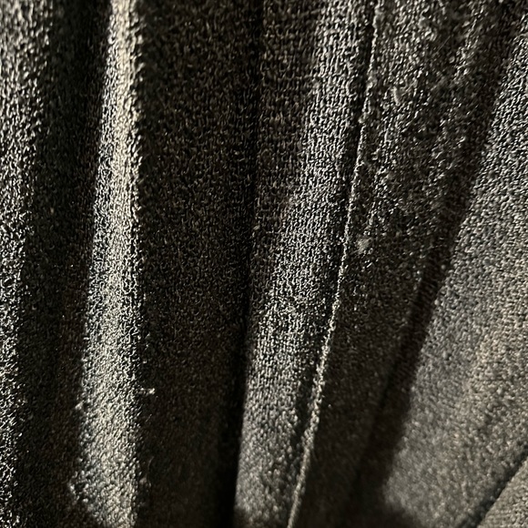 Vintage 2 pc pinache green fringe hand woven rayon dress and duster set - Picture 4 of 15